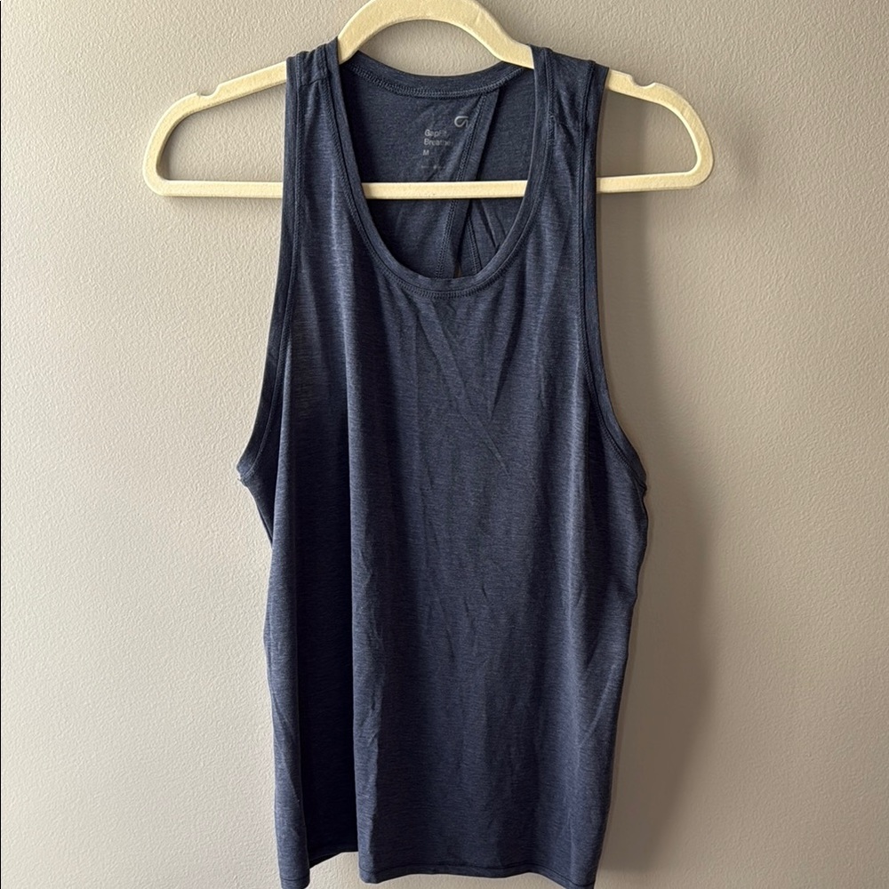 GapFit Breathe open back workout tank